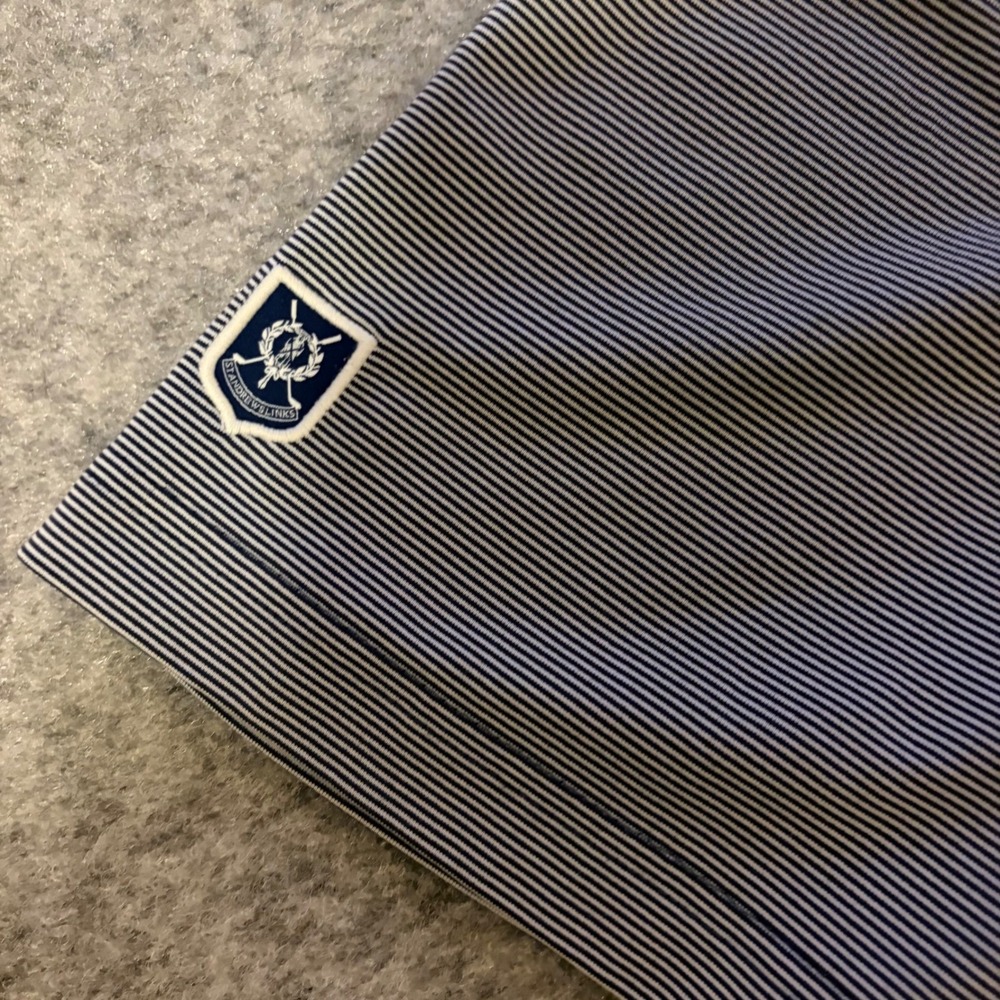 Brooks Brothers St Andrews Links Old Money Golf Beach Classy Polo Shirt Adult Lg - Picture 4 of 10